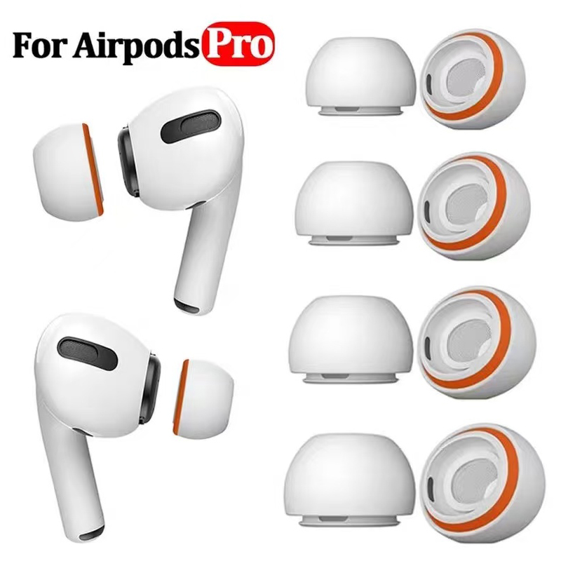 Earphone Foam Tip - ซิลิโคนหน่วยความจําโฟมหูสําหรับ Apple Airpods Pro 2 1