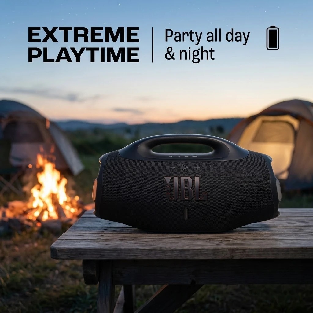 ลำโพงไร้สายขนาดใหญ่ JBL BOOMBO - Jbl Speaker Go 4 บทวิจารณ์และราคา