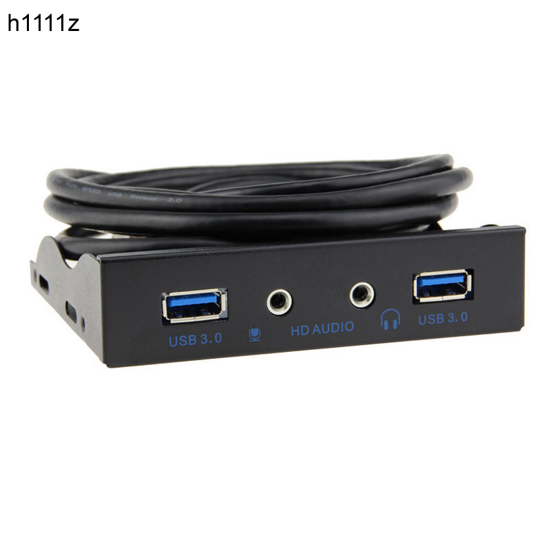 2 พอร์ต USB 3.0 Hub Splitter H - Earphone Splitter Jack บทวิจารณ์และราคา