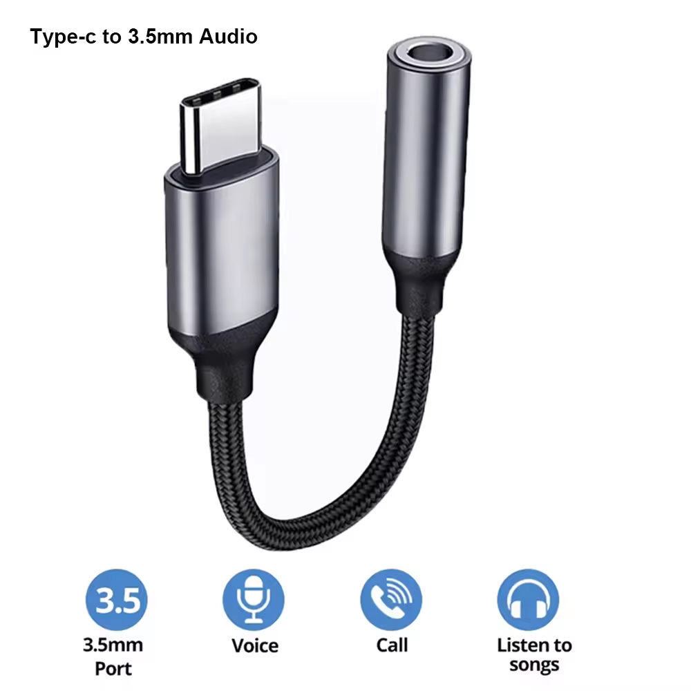อะแดปเตอร์เสียง USB C 3.5 มม.  - Audiophile Headphone Wired บทวิจารณ์และราคา